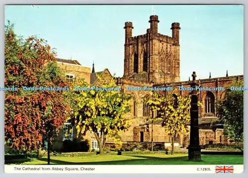D311778 Chester die Kathedrale vom Abbey Square E T W Dennis Scarborough Vernon