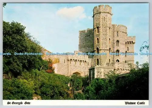D311786 Windsor Castle St George Gate Photo Precision Colourmaster International