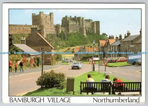 D311797 Northumberland Bamburgh Village J Arthur Dixon Finlay Macleod