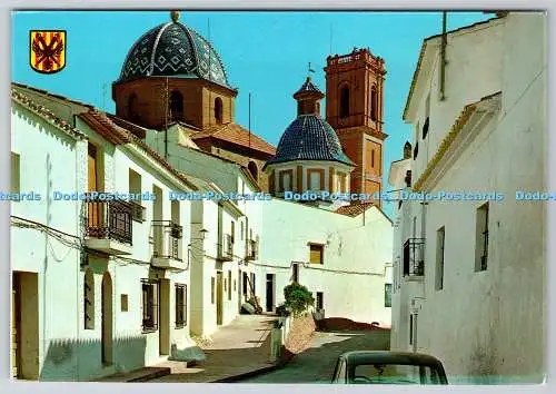 D311818 Alicante Altea Calle Tipica Hermanos Galiana