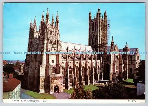 D311835 Canterbury Cathedral S W Judges C 1724