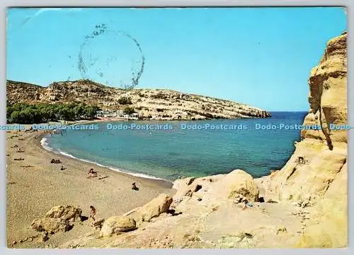 D311836 Matala Kreta Blick Richtung Siedlungsdelta
