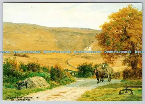 D311837 Wilmington Nr Eastbourne The Long Man J Salmon A R Quinton