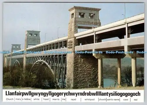 D311852 Llanfair Britannia Bridge Over the Menai Straits J Arthur Dixon Lloyd Jo
