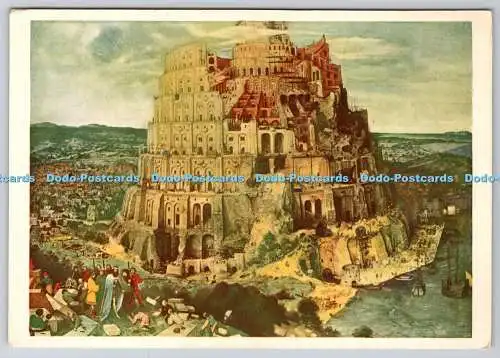 D311865 Wien Gemaldgalerie La Torre Di Babele Peter Bruegel Eliocromia Zacchet