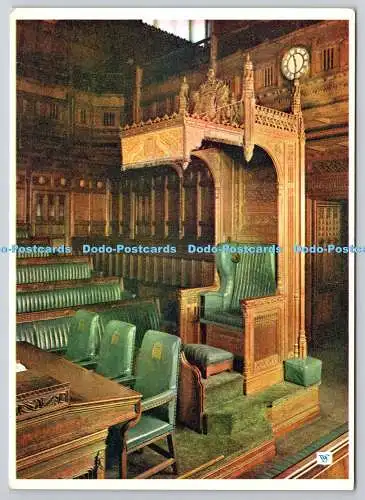 D305855 Palace of Westminster The Speakers Chair Walter Scott Bradford Natural C