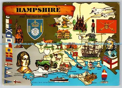 D311868 Hampshire And the Isle of Wight John Hinde Aeon Gill