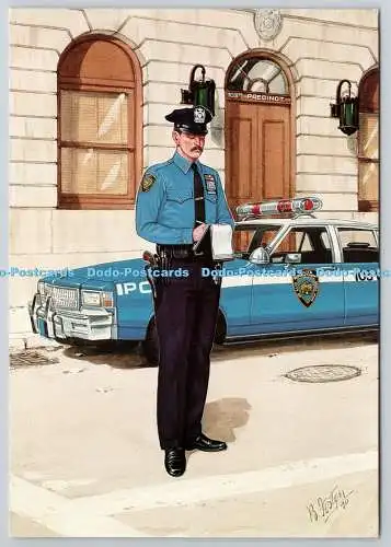 D305866 New York City Police Department Bryan Fosten Police Officer The Pompadou