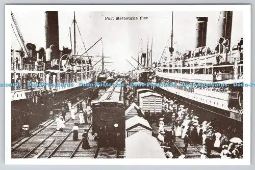 D311880 Port Melbourne Pier E R Victoria The Garden State of Australia
