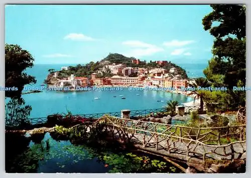 D311886 Sestri Levante Die Halbinsel und die Bucht der Stille G M