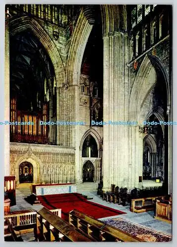 D305878 York Minster Nave Altar and Transept Arches J Arthur Dixon Newport Natur