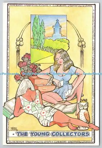 D305889 Die jungen Sammler Leeds Postkartenmessen Briefmarken und Postgeschichte Puds