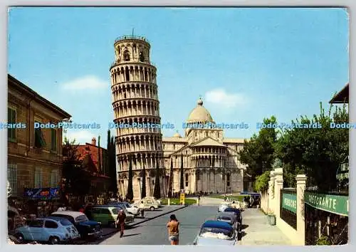 D311906 Pisa Schiefer Turm und Apsis der Kathedrale Multigraf