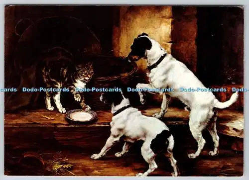 D311945 Woburn Abbey Katze und Hunde Jarrold Norwich England Lucy A Leavers