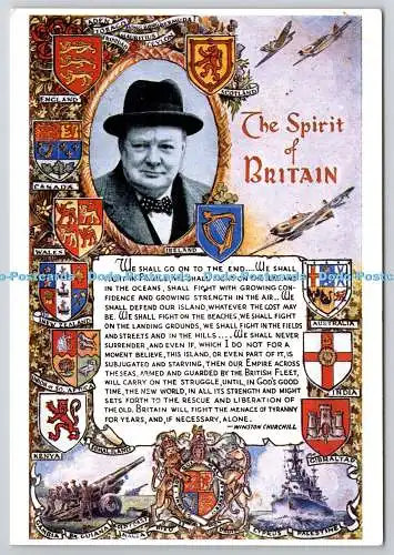 D305941 Churchill Spirit of Britain Mayfair Cards of London Best of British Seri