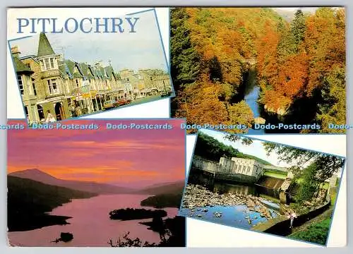D311953 Pitlochry Main Street J Arthur Dixon A Baker Vic Guy PM Edinburgh 1998 M