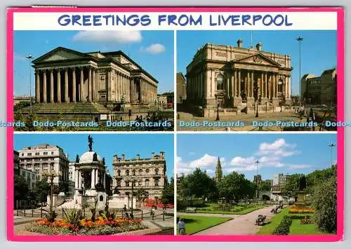 D311956 Grüße vom Liverpool Derby Square E T W Dennis Scarborough Paul Thom