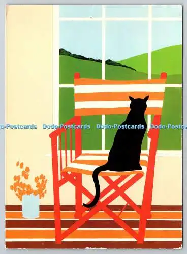 D305946 The Cat Alex Richard Akerman Pictura Graphica AB 1983 Karlstad Sweden Po