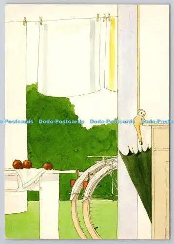 D306322 Serge Boutin Prodiver Bois Colombes St Michel Frankreich Vintage Karte