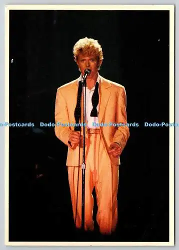 D306324 David Bowie englischer Musiker und Schauspieler Vintage Karte