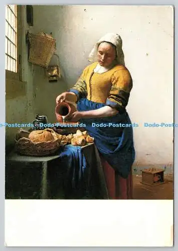 D306326 Rijksmuseum Amsterdam Das Küchenmädchen Johannes Vermeer Hoonte Holland G