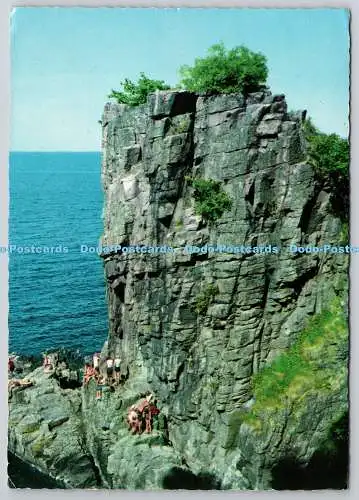 D306328 Bornholm Ro The sanctuary cliff Colbergs Boghandel Edm Andersen Ronne PM