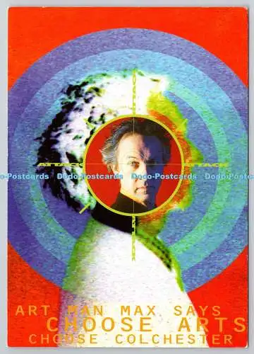 D306353 Art Man Max sagt Choose Arts Choose Colchester Jean Miller Simon Annand