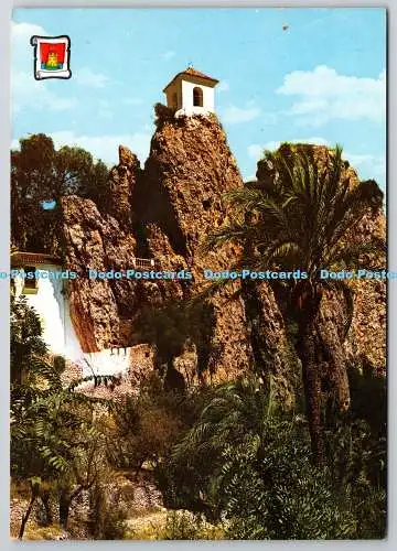 D306365 Castel de Guadalest Der Dorfeingang und Kirchturm Ed Pergamino P