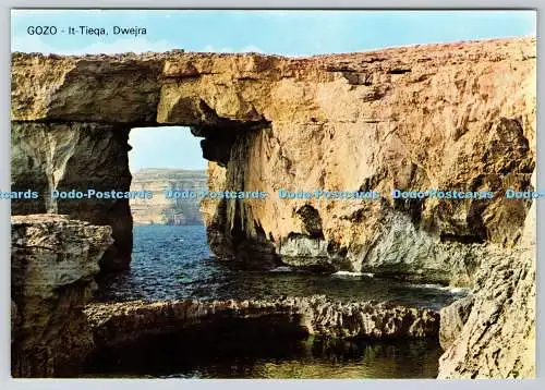 D328999 Gozo. Es Tieqa. Dwejra. Alfred Galea Zammit. Max Druckmaschine. Malta.