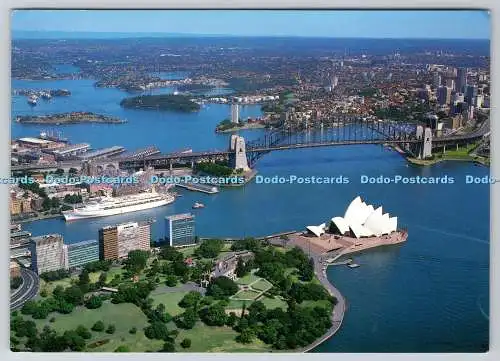 D312035 Sydney. New South Wales. Australien. Sydney Harbour Bridge und Opernhaus