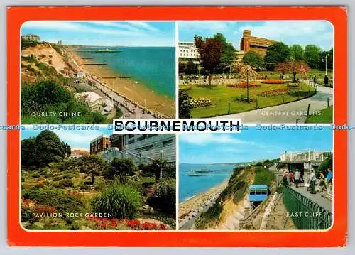 D312054 Bournemouth. Durley Chine. J. Salmon. Sevenoaks. Kent. Multi View