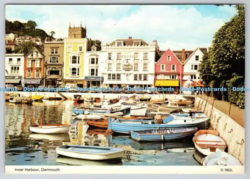 D312057 Dartmouth. Innenhafen. E. T. W. Dennis. Scarborough. PM. Plymouth. Co