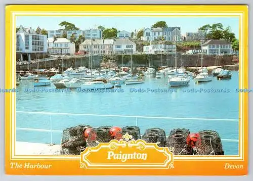 D312058 Paignton. Devon. Der Hafen. Fotopräzision. Colourmaster Internationa