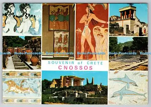 D312121 Souvenir von Kreta Cnossos. G. Loucatos. Multi View