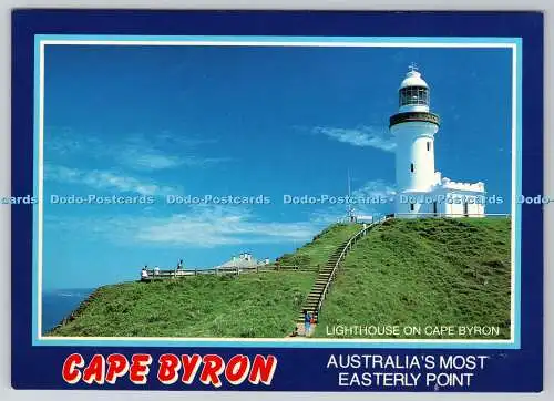 D312130 Cape Byron. Leuchtturm auf Cape Byron. Australien östlichster Punkt. Auch nicht