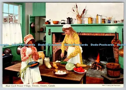 D312230 Toronto. Ontario. Kanada. Black Creek Pioneer Village. John Hinde. Royal