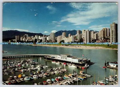 D312233 Kanada. British Columbia. Vancouver. English Bay. Natural Color Producti
