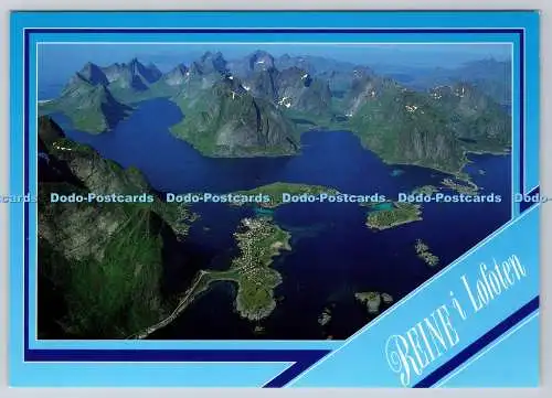 D312282 Reine i Lofoten. Zum Foto. H.G. Offset