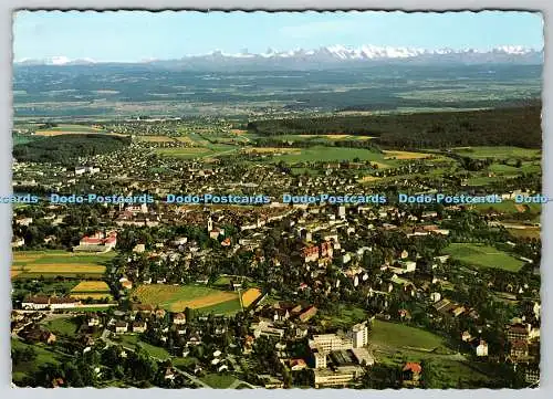 D312292 Solothurn. Und die Alpen. Fotoglob. Wehrli. P. Zaugg