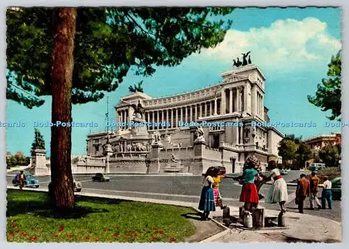 D312295 Roma. Denkmal für Viktor Emanuel II. Stab Grafico Cesare Capello
