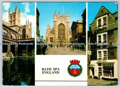 D312301 England. Bath Spa. Der Abteihof und Pumpenraum. Harvey Barton. Mul