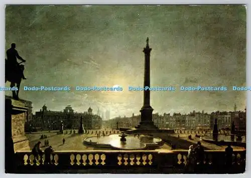 D312303 The London Museum. Trafalgar Square. Henry Pether. The Medici Society. L