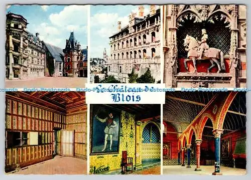 D312320 Le Chateau de Blois. Le Chateau l Rolltreppe Francois 1er. Valoire. Lecont