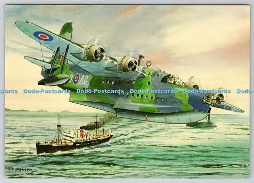 D312342 Flügel für den Sieg. A. F. D. Bannister. Short Sunderland Mk. I.J. Salmon