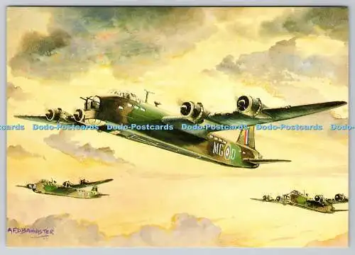 D312346 Flügel für den Sieg. A. F. D. Bannister. Die kurze Stirling Mark III. J. S
