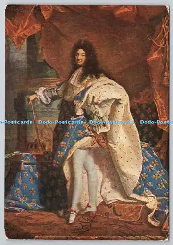 D312526 Portrait de Louis XIV. Hyacinthe Rigaudy Ros. Musee du Louvre. Ecole Fr