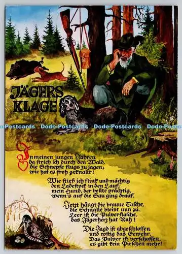 D312600 Jagers Klage. Ein Gedicht. L. Elite Color