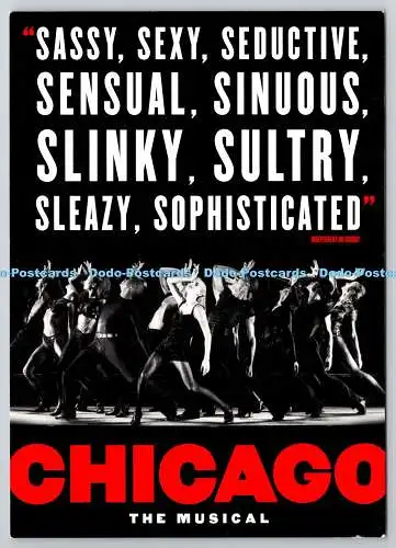 D312601 Chicago The Musical. Adelphi Theater. Strang. Dewynters Plc London. Post