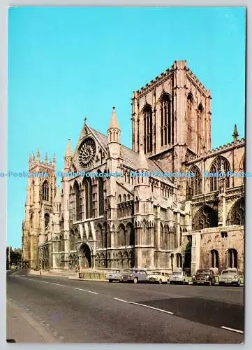 D312608 York Minster. Erbaut von Walter de Gray Erzbischof von York. Topische Presse