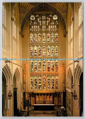 D312638 Bath Abbey. Das Ostfenster und Heiligtum. Clayton und Bell. Unichrome.